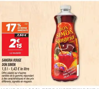 Don simon sangria rouge