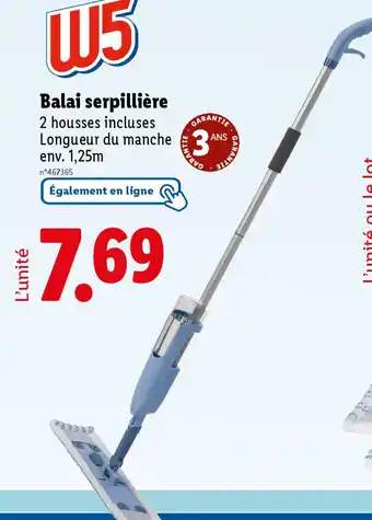 W5 balai serpillière