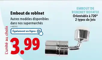Embout de robinet
