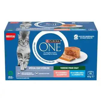 Purina terrines pour chats stérilisés
