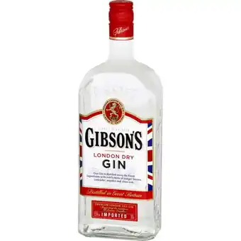 Gibson's london dry gin