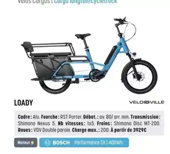 Velo de ville - loady