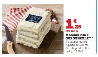 Mascarpone gorgonzola