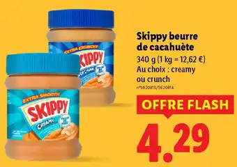 Skippy beurre de cacahuète