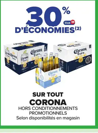 Corona sur tout