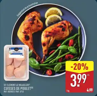 St-clément le volailler cuisses de poulet