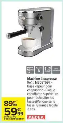 Machine à expresso
