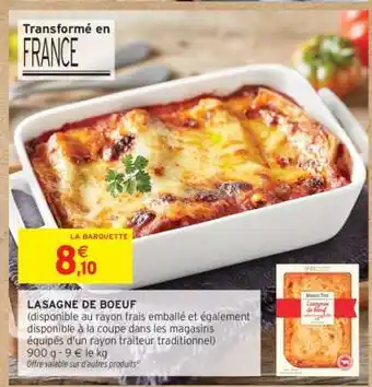 Lasagne de boeuf