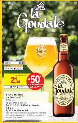 La goudale blonde