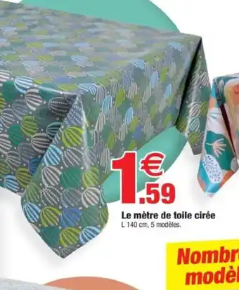 Le mètre de toile cirée