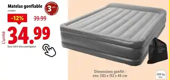 Livarno home matelas gonflable