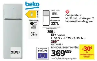 Beko 2 portes
